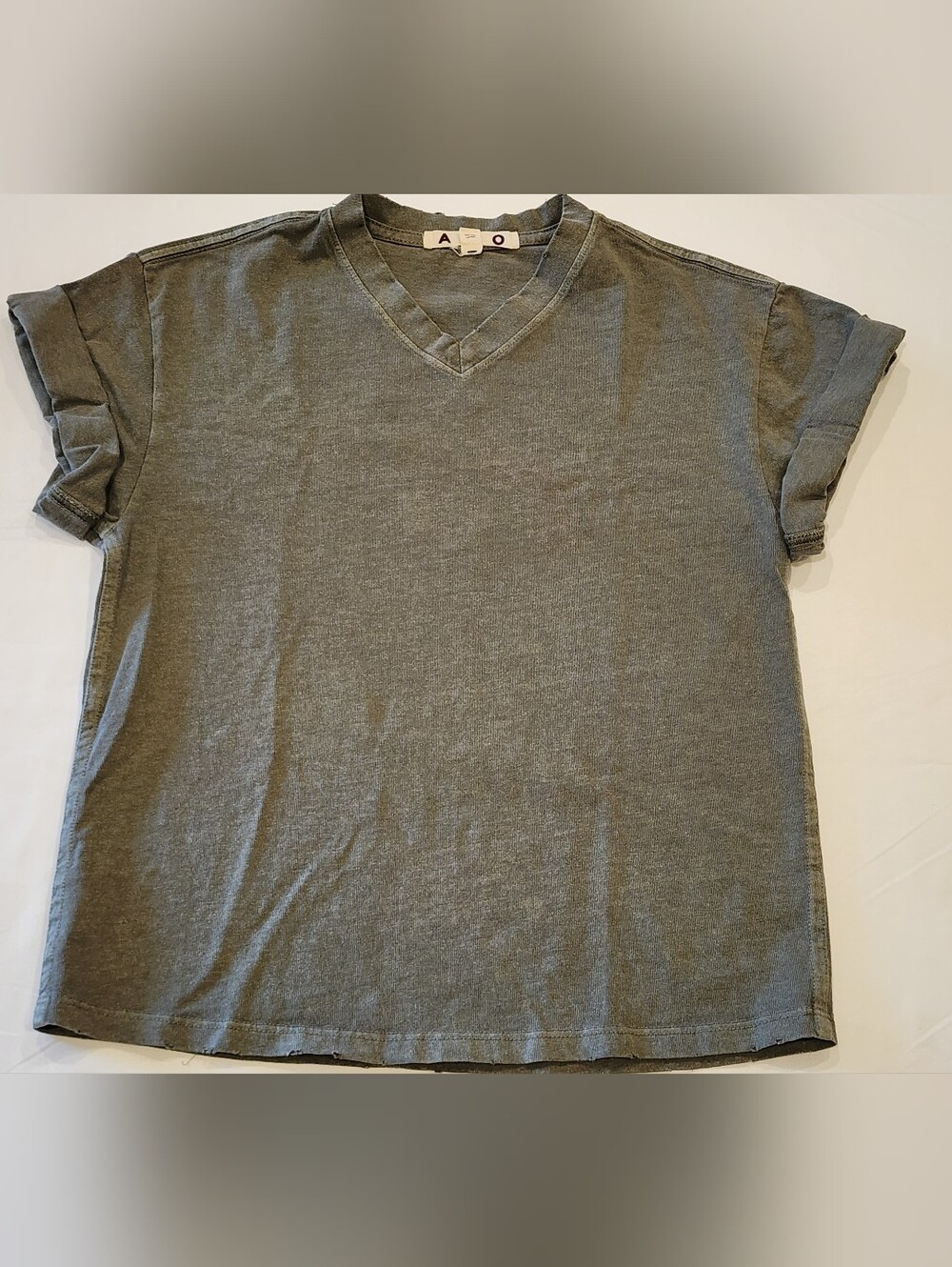 AMO Olive V-Neck  Size S